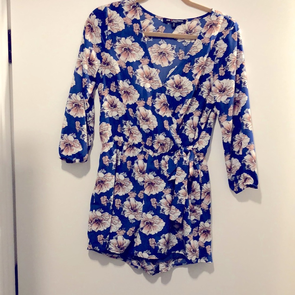 Blue Romper